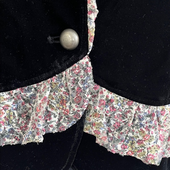 \id Collection black velvet blazer size medium - Picture 13 of 16